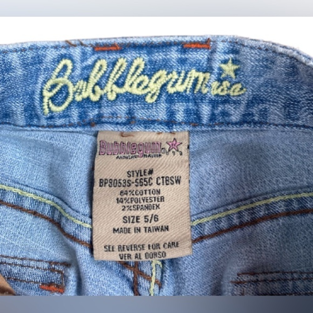 Y2K‎ Bubblegum Capris – Cropped Pants, Size 5/6 - Picture 5 of 6